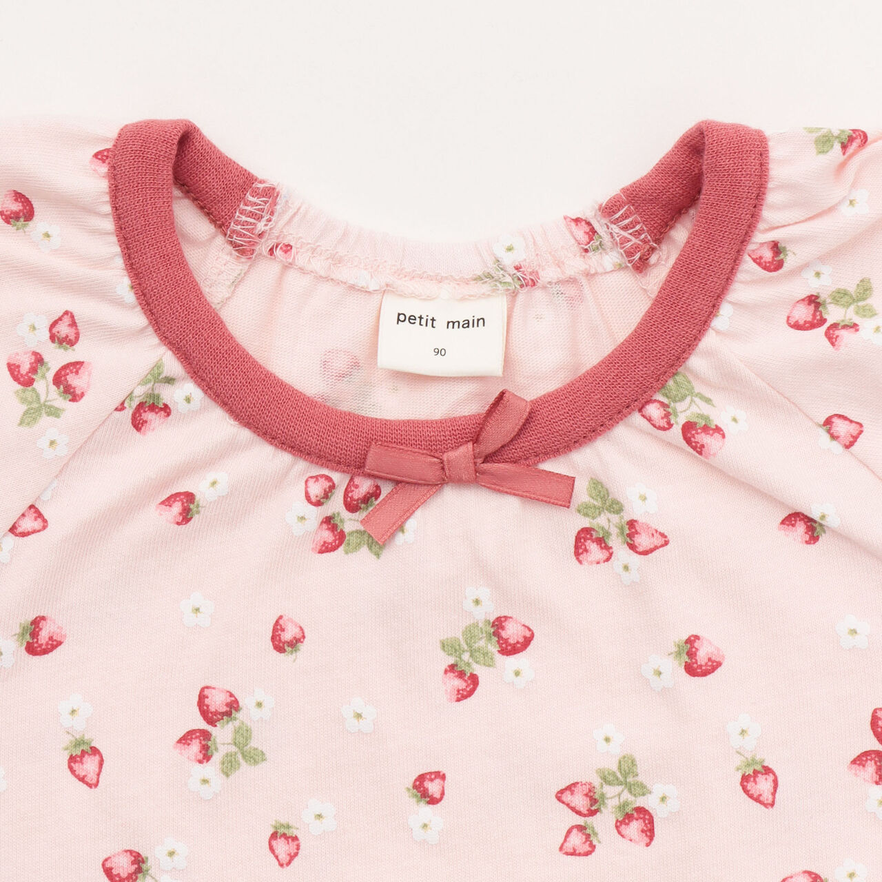 GIRLS Short-Sleeve Pajamas,Red, large image number 7