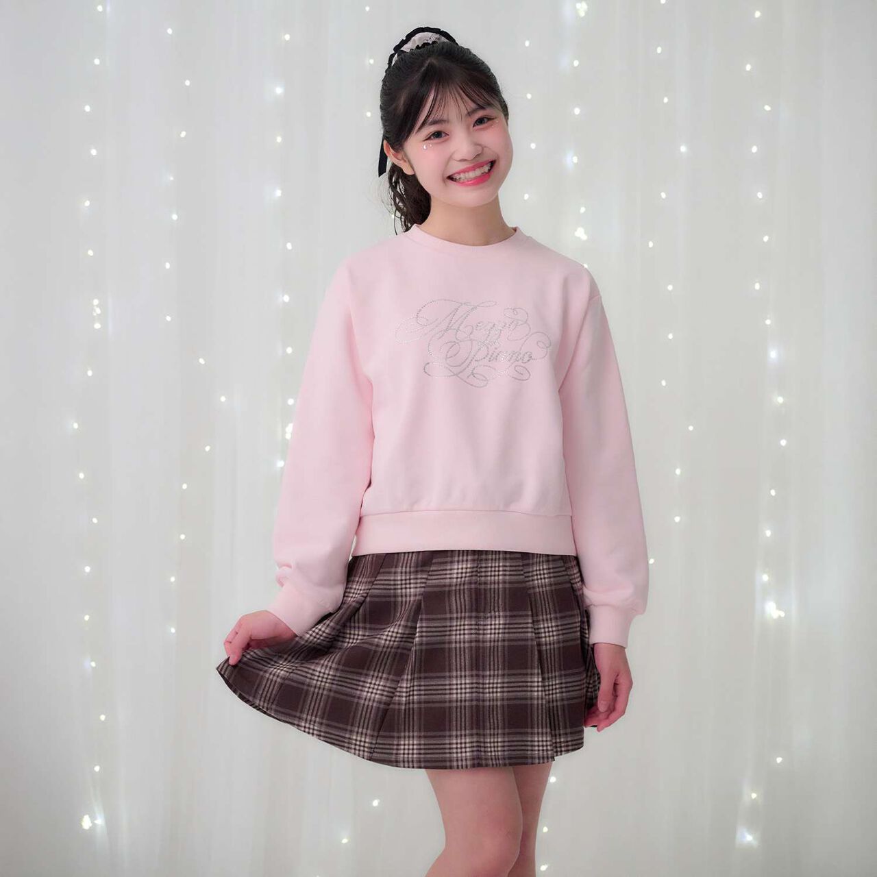 25th Anniversary Sparkling Logo Sweatshirt,Black, large image number 18