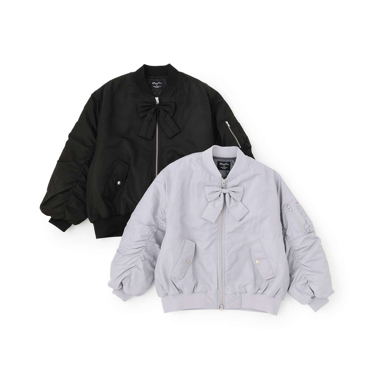 MA-1 with Ribbon Charm,Black, large image number 10