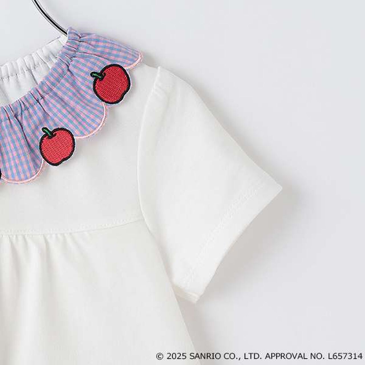 [HELLO KITTY] Frilled Collar Tunic,Off white, large image number 3