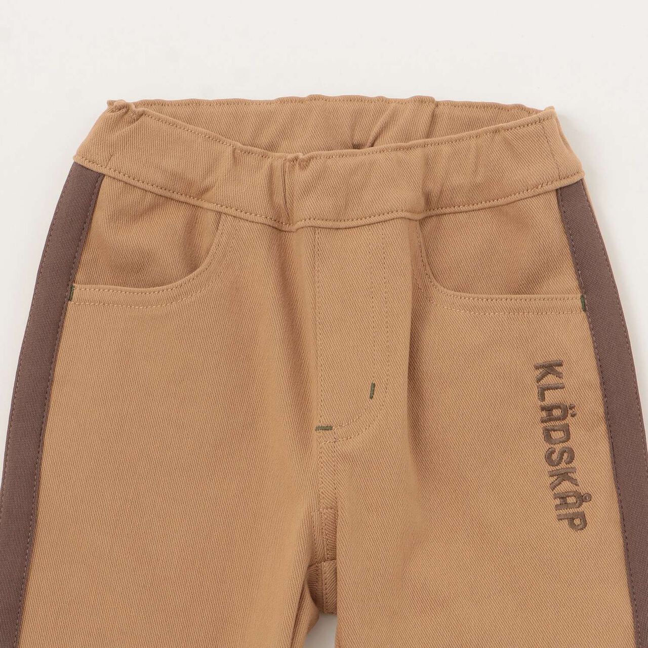 Logo + Side Line Long-Length Painter Pants,Charcoal gray, large image number 2