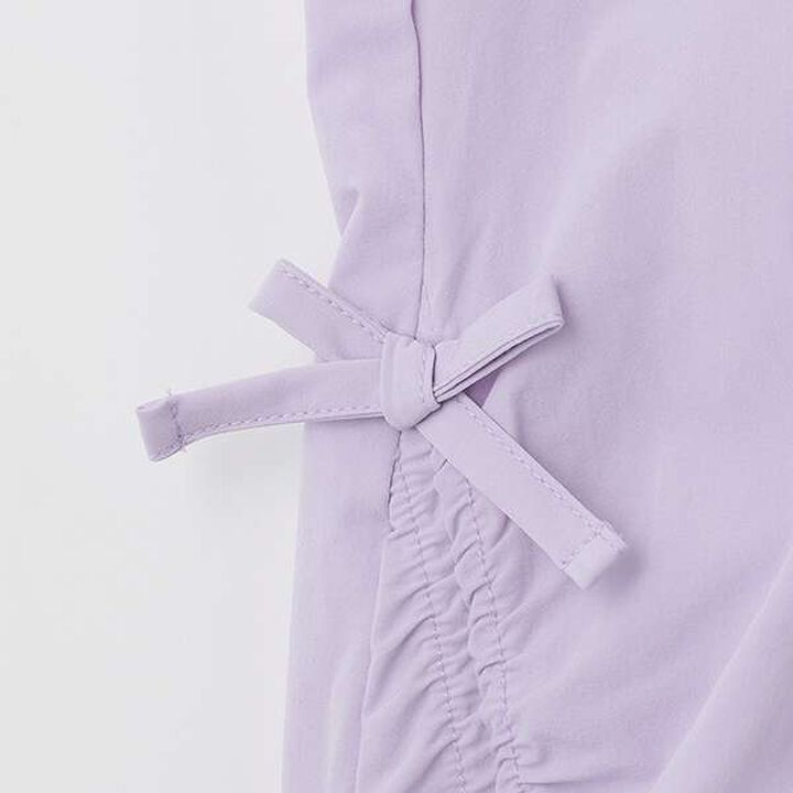 Water-Repellent Drawstring Pants,Lavender, medium image number 17