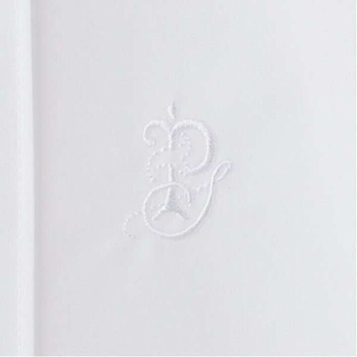 Wrinkle-Resistant Round Collar Long-Sleeve Shirt,, medium image number 6