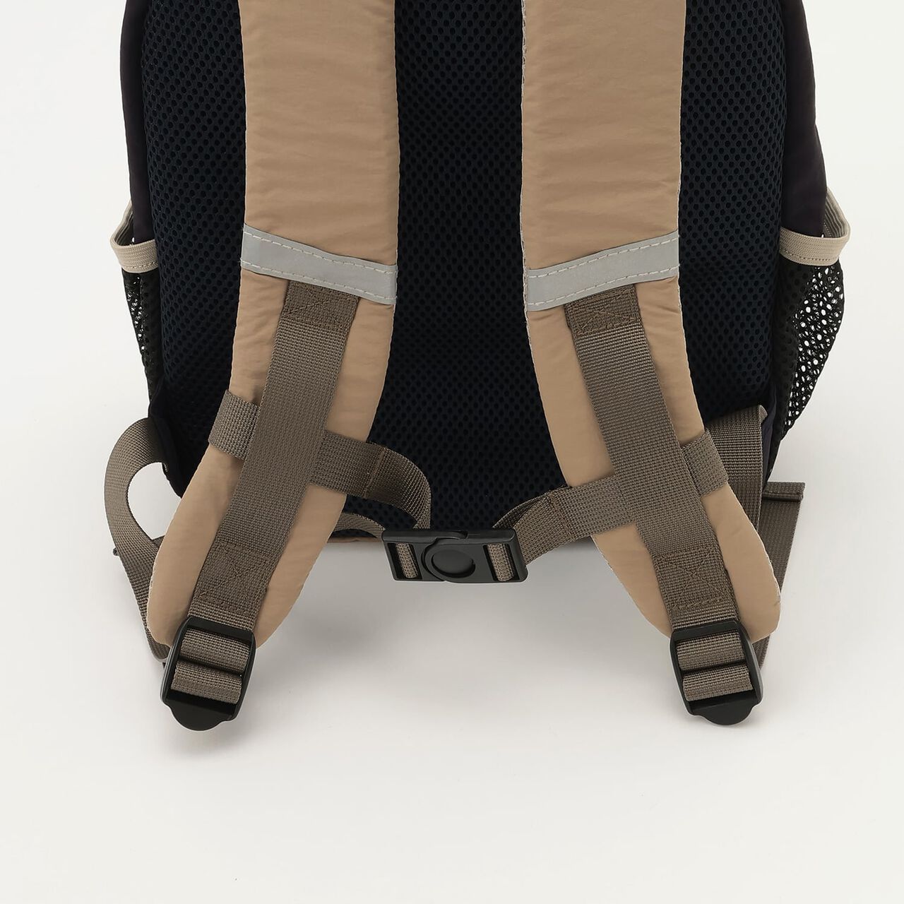 [Monpoke] Face Embroidered Backpack,Navy, large image number 7