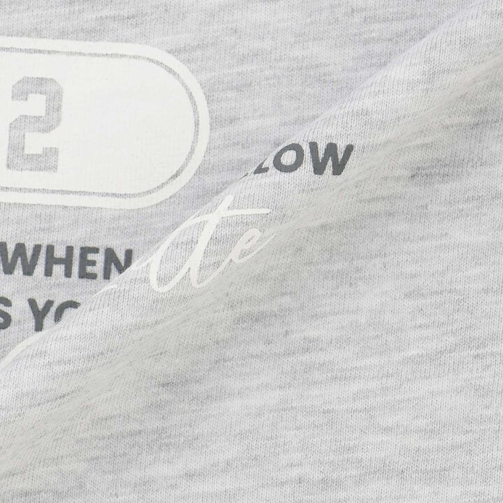 [Daily Price] 100% Cotton College Print Short Sleeve T-Shirt,Off white, medium image number 18