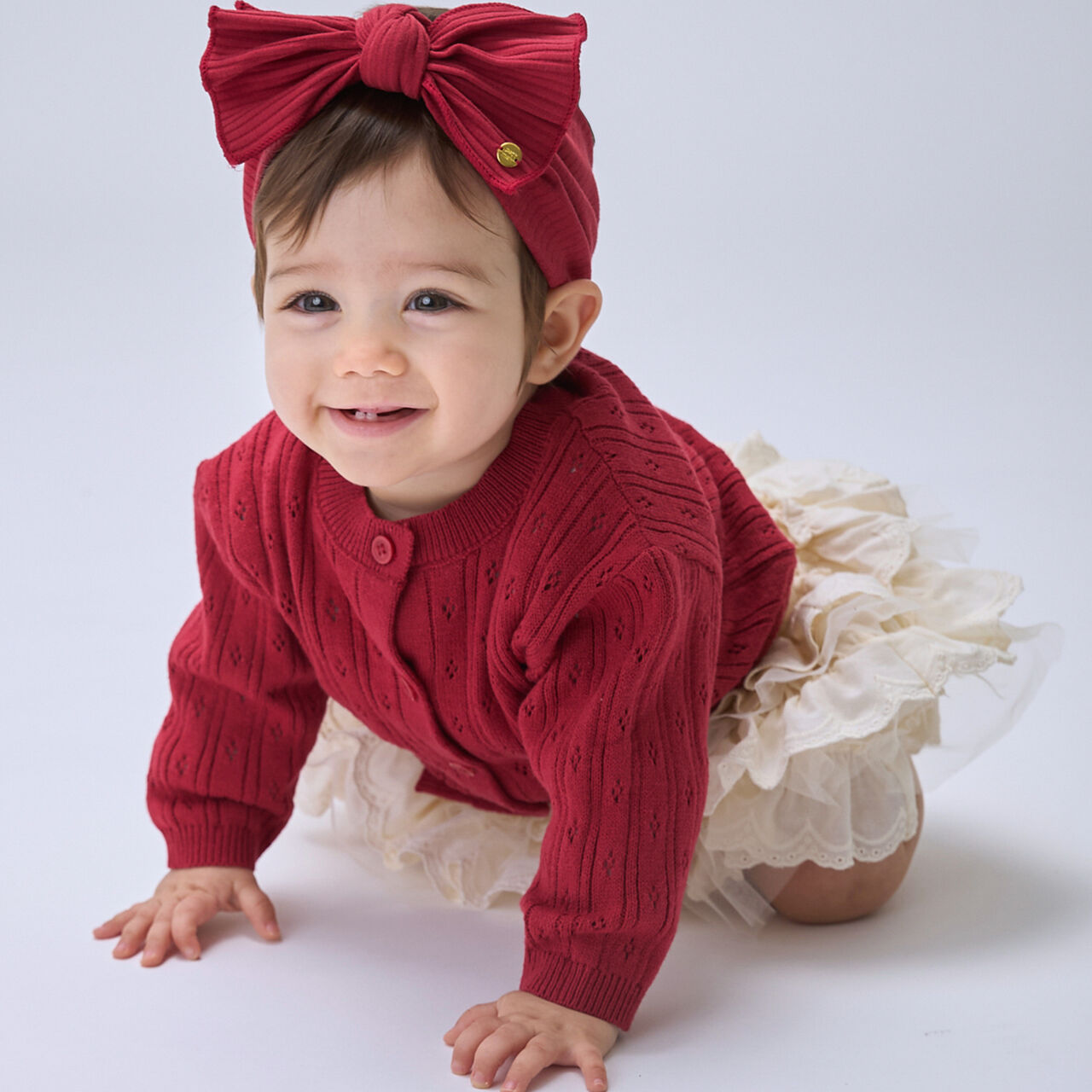 Ribbon Headband,Red, large image number 2