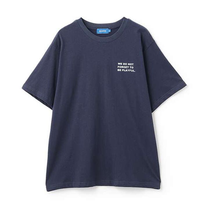 [Affordable] Back Print Short Sleeve T-Shirt,Khaki, medium image number 16