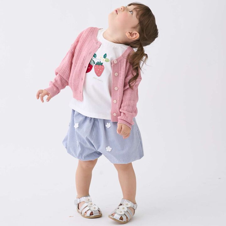 Sheer Cardigan,Cherry Pink, medium image number 2