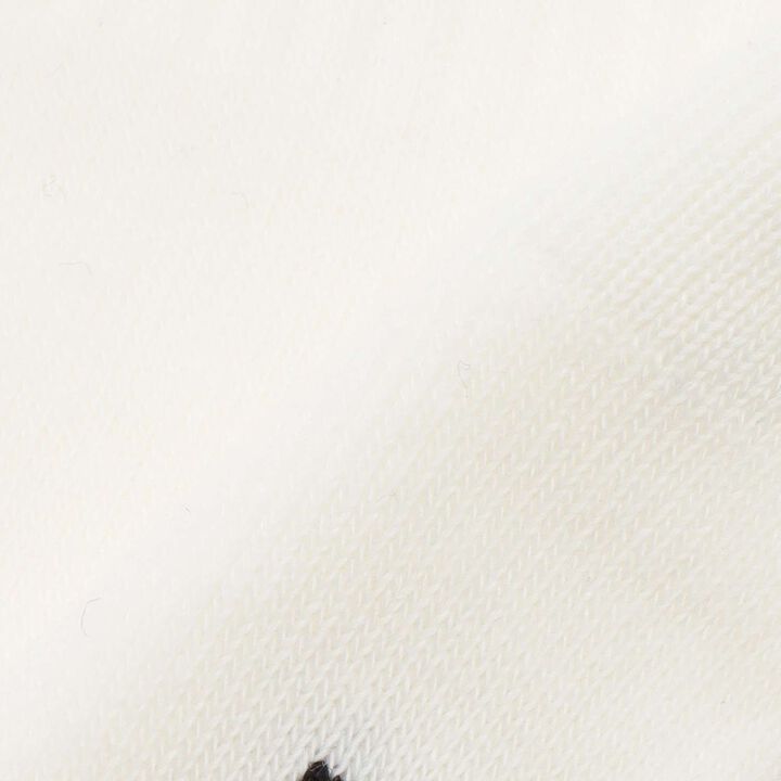 Dog Embroidered Ribbed Crew Socks,Black, medium image number 3