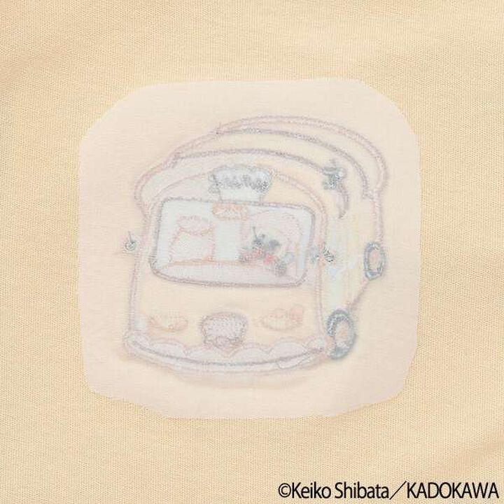 [Bread Thief] Appliqu&eacute; Long-Sleeve T-Shirt,Off white, medium image number 13