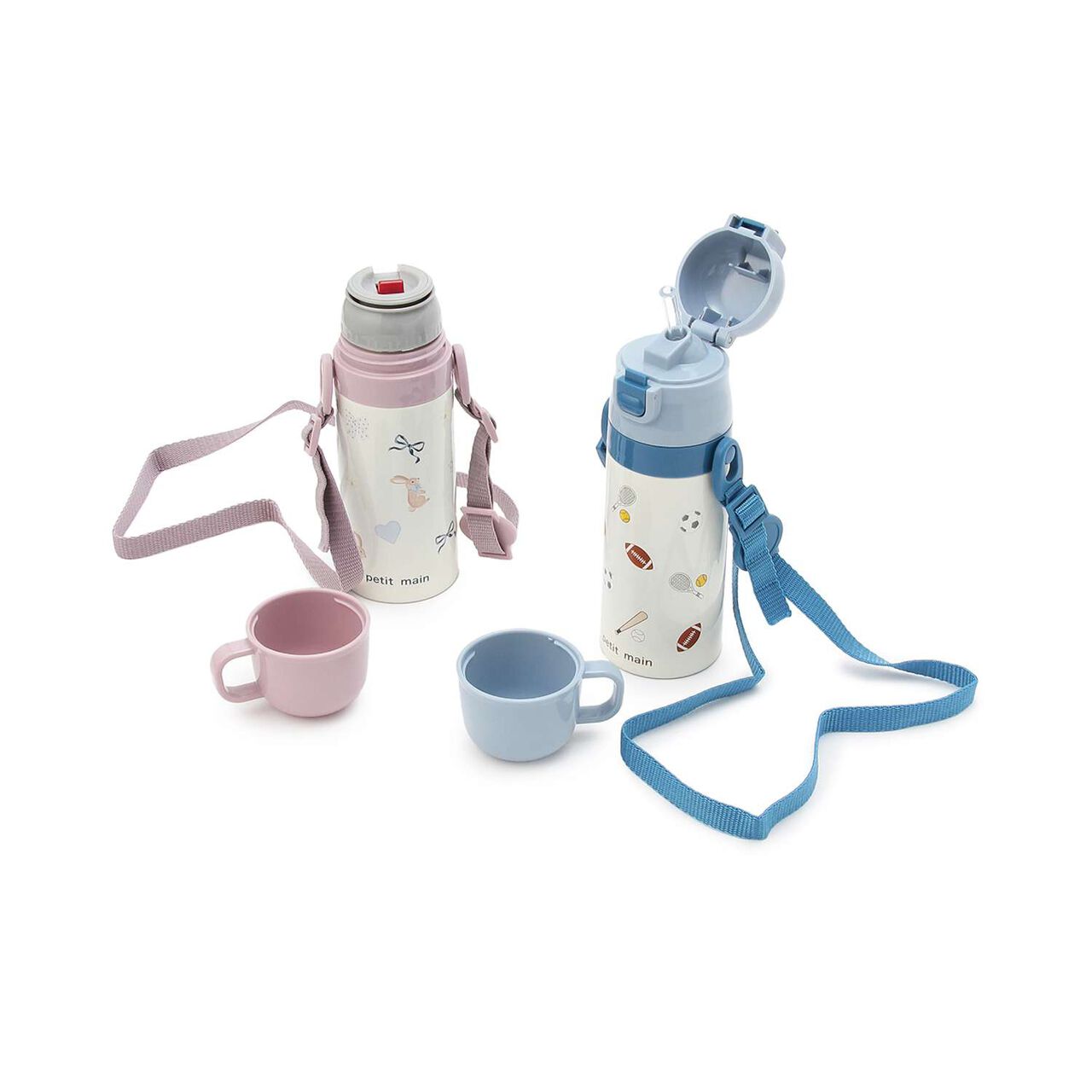 Stainless Steel Bottle with Straw,Lavender, large image number 10