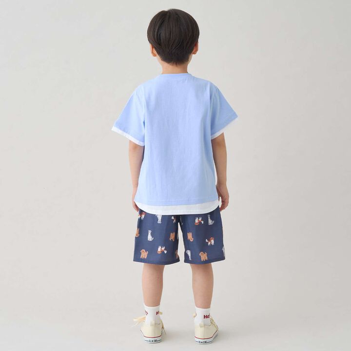 Assorted Embroidery T-Shirt,Milky white, medium image number 3