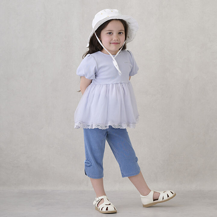 [Heat-Resistant] Embroidered Bucket Hat,Lavender, medium image number 7