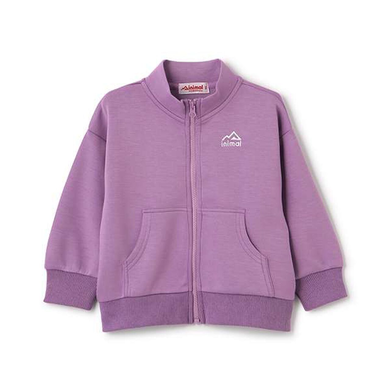 [Water-Repellent] Ponte Zip Stand Collar,Black, large image number 7