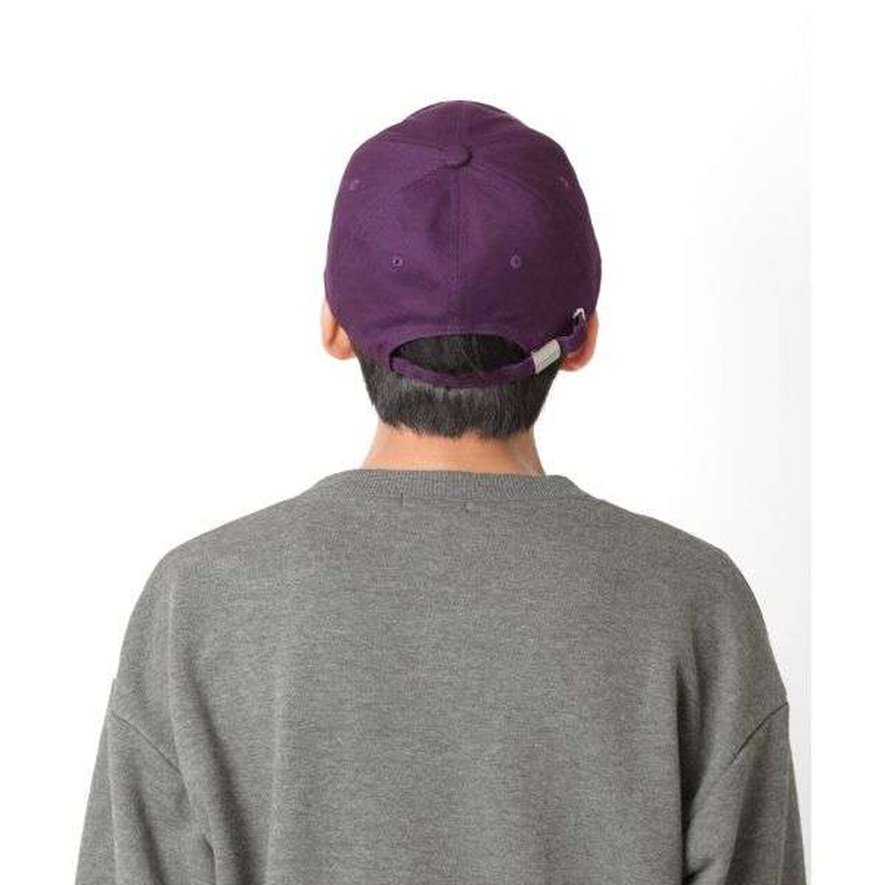 Twill Embroidered Curved Visor Cap,Beige, large image number 6