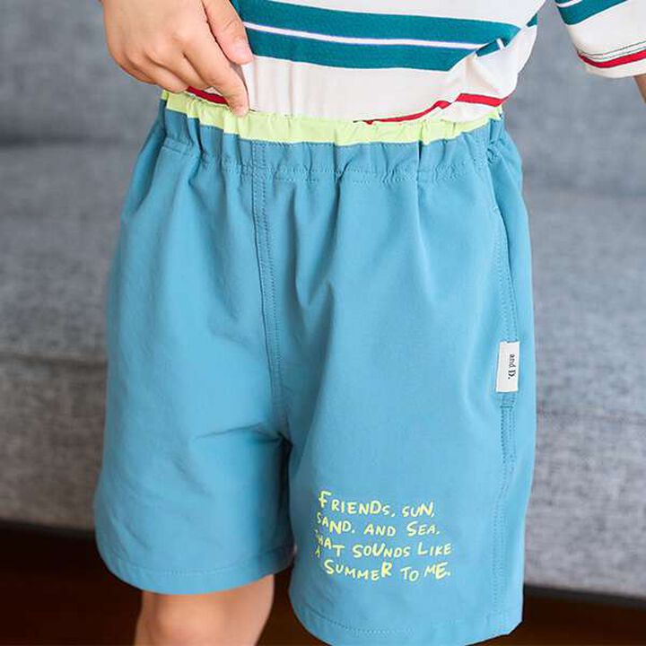 [Amphibious] One-Point Logo Shorts,Navy, medium image number 4