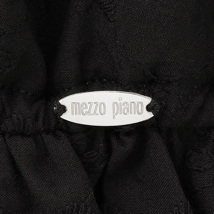 Ribbon Lace Cotton Blouse,Off white, medium image number 4