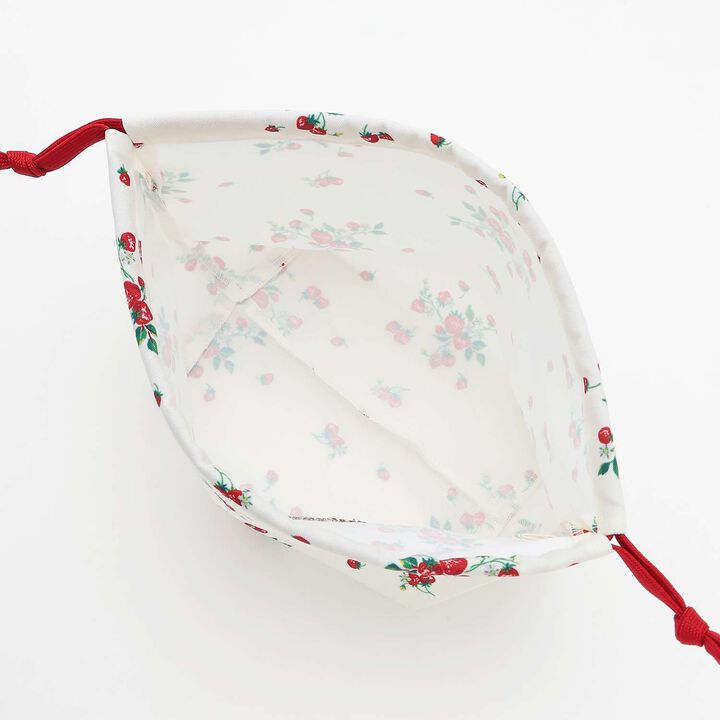 Wild Strawberry Lunch Bag,Pearl white, medium image number 5