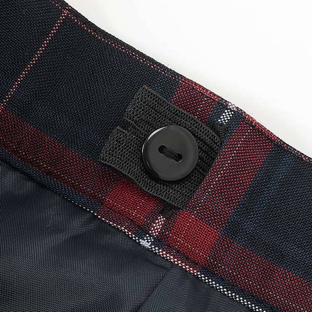 50cm Length 24-Piece Check Pleats Check Skirt,Beige, large image number 8