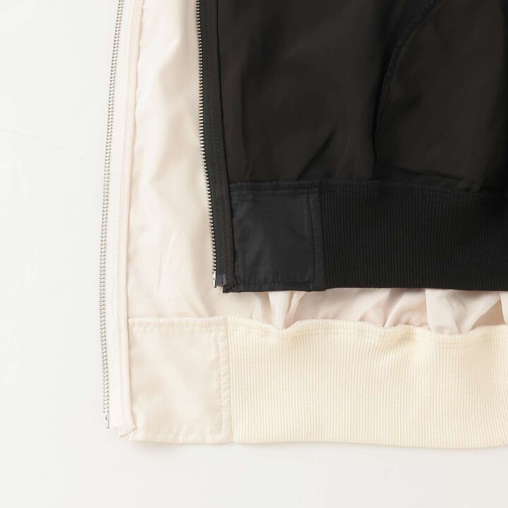 Sheer Bomber Jacket,Black, medium image number 6