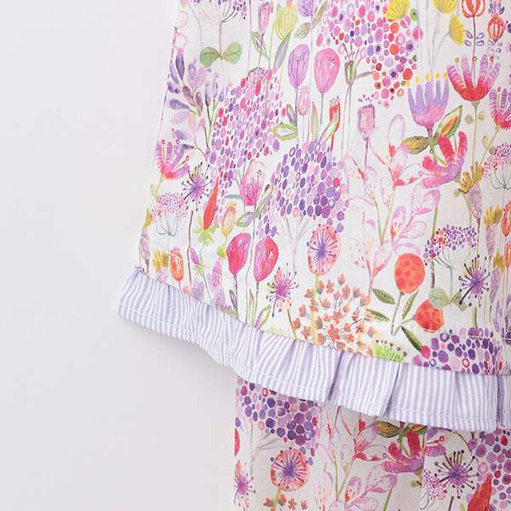 Broad Print Outfit Set,Blue, medium image number 6