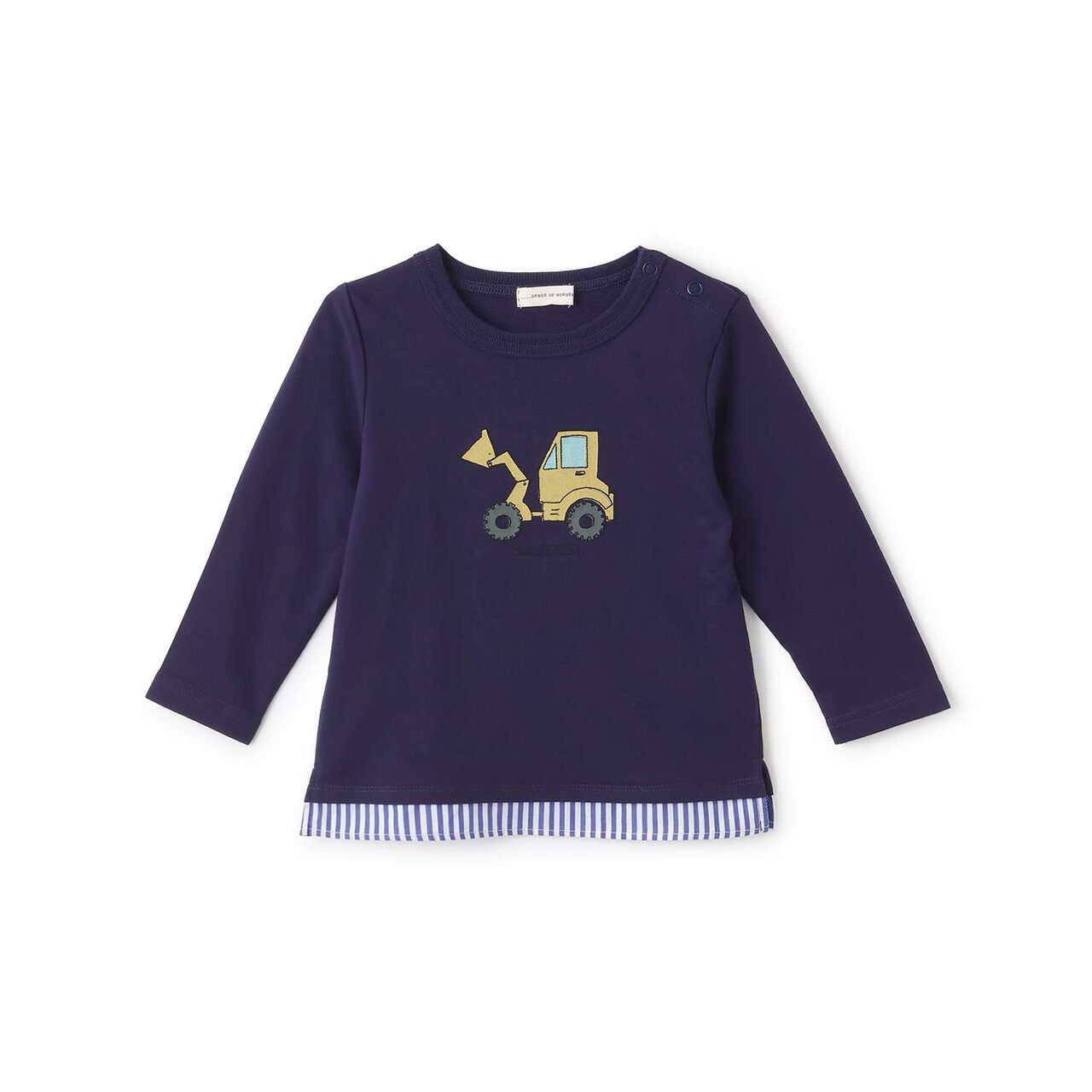 Vehicle Sweatshirt,Navy, large image number 0