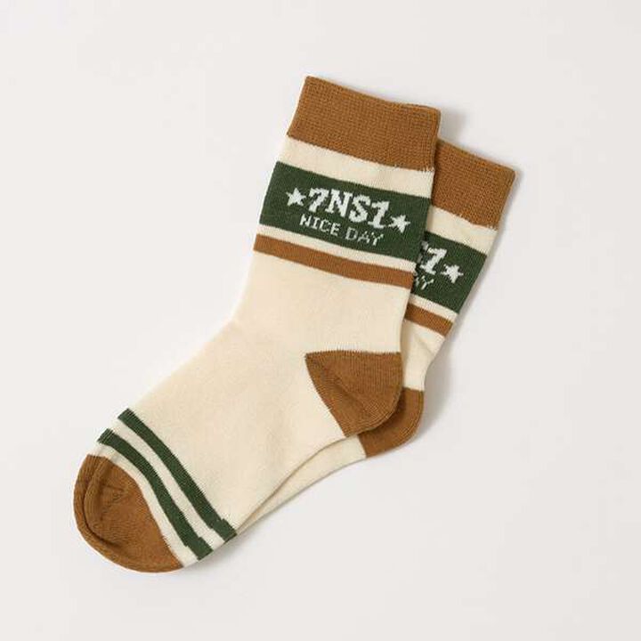 College Assorted Crew Socks (Sepia),Dark brown, medium image number 10
