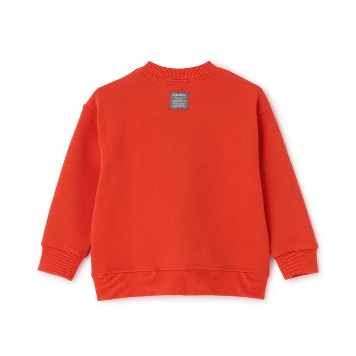 [Restock] Vehicle Appliqué Sweatshirt,Brick, medium image number 1