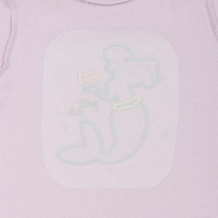 Anti-Stain Sparkling Motif T-Shirt (Kids),Light blue, medium image number 18