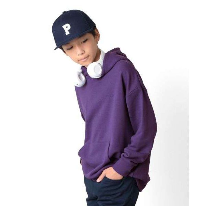 Twill Embroidered Straight Visor Cap,Navy, medium image number 14