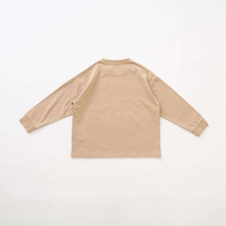 [Parent-Child Matching] [100% Cotton] [365D] Street Logo Long Sleeve T-Shirt,Cinnamon, medium image number 8
