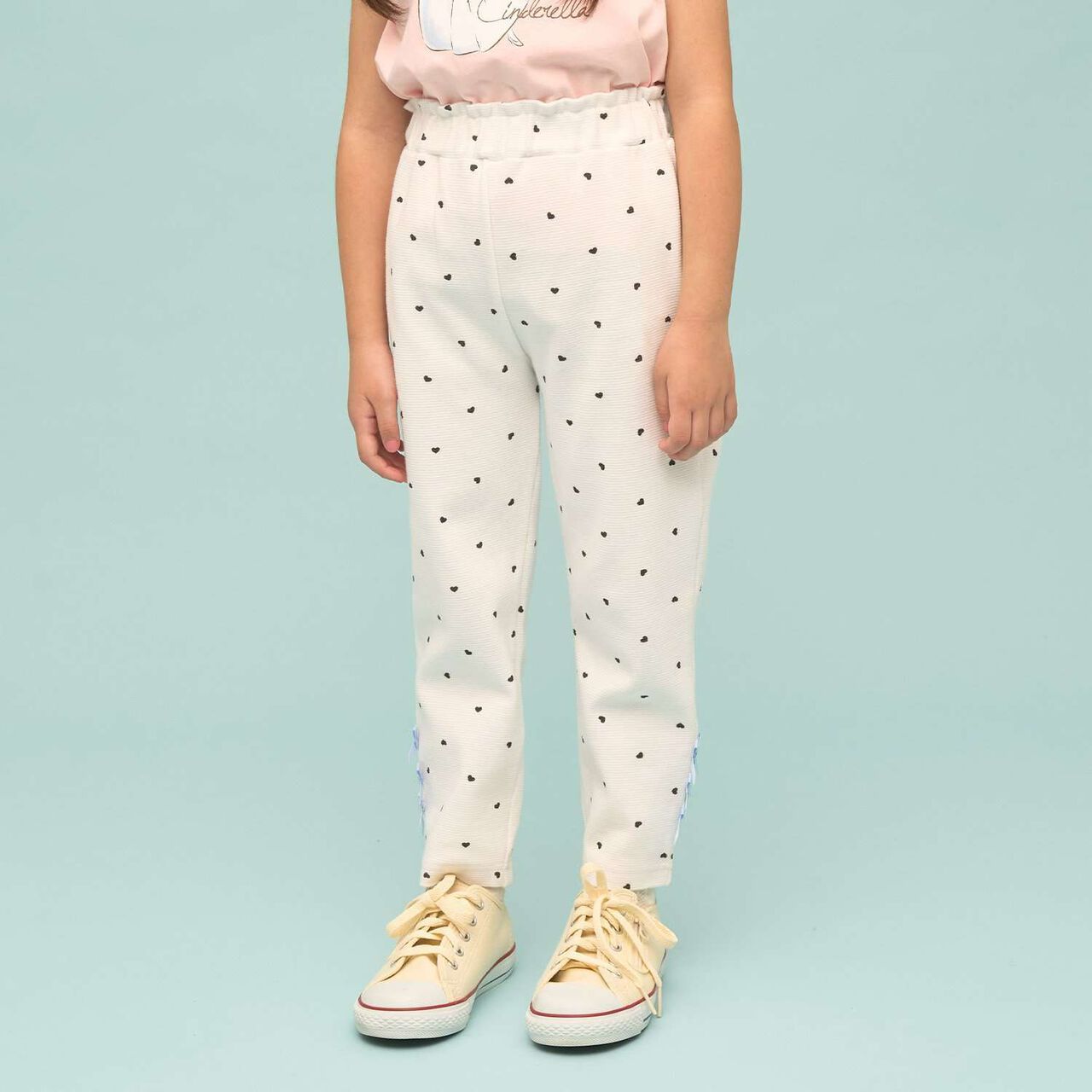 Tomo Pants [Anti-Stain, Quick-Dry] Ribbon Straight Pants,Ivory, large image number 37