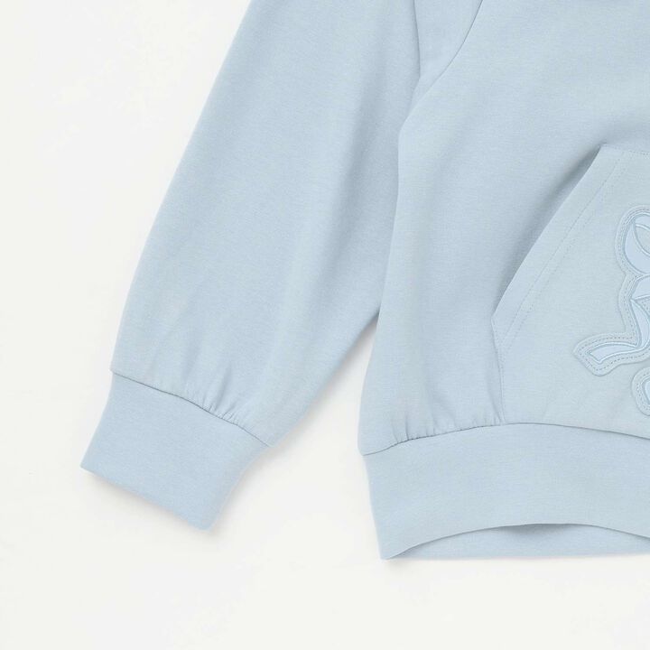 Ribbon Appliqué Double Zip Parka,Ivory, medium image number 5