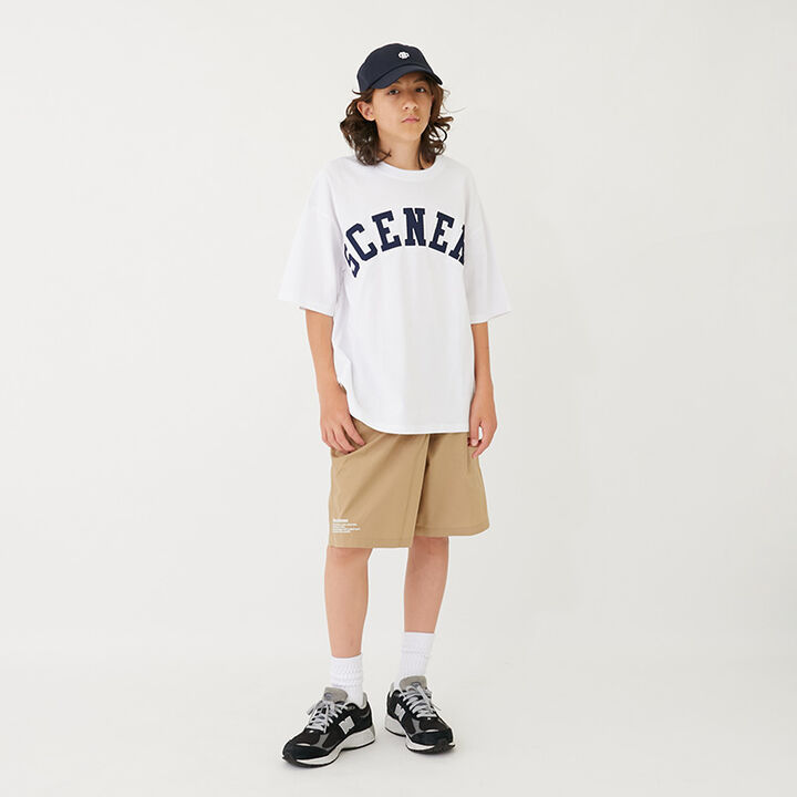 [GLSW.] Cool Touch High Cool Cotton Arch Logo Appliqué Embroidery Short Sleeve T-Shirt,Black, medium image number 11