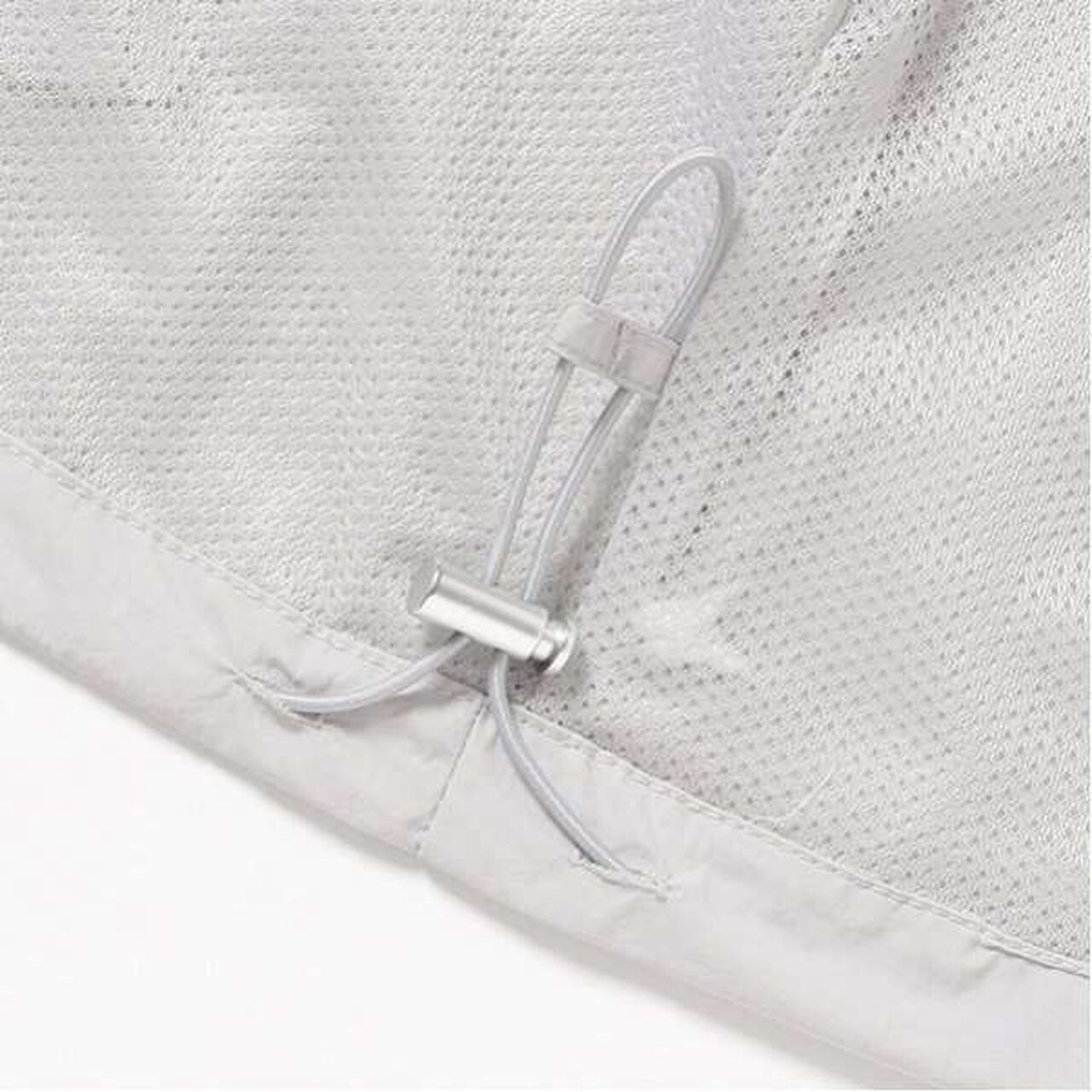 Water-Repellent Piping Nylon Blouson,Ivory, large image number 18