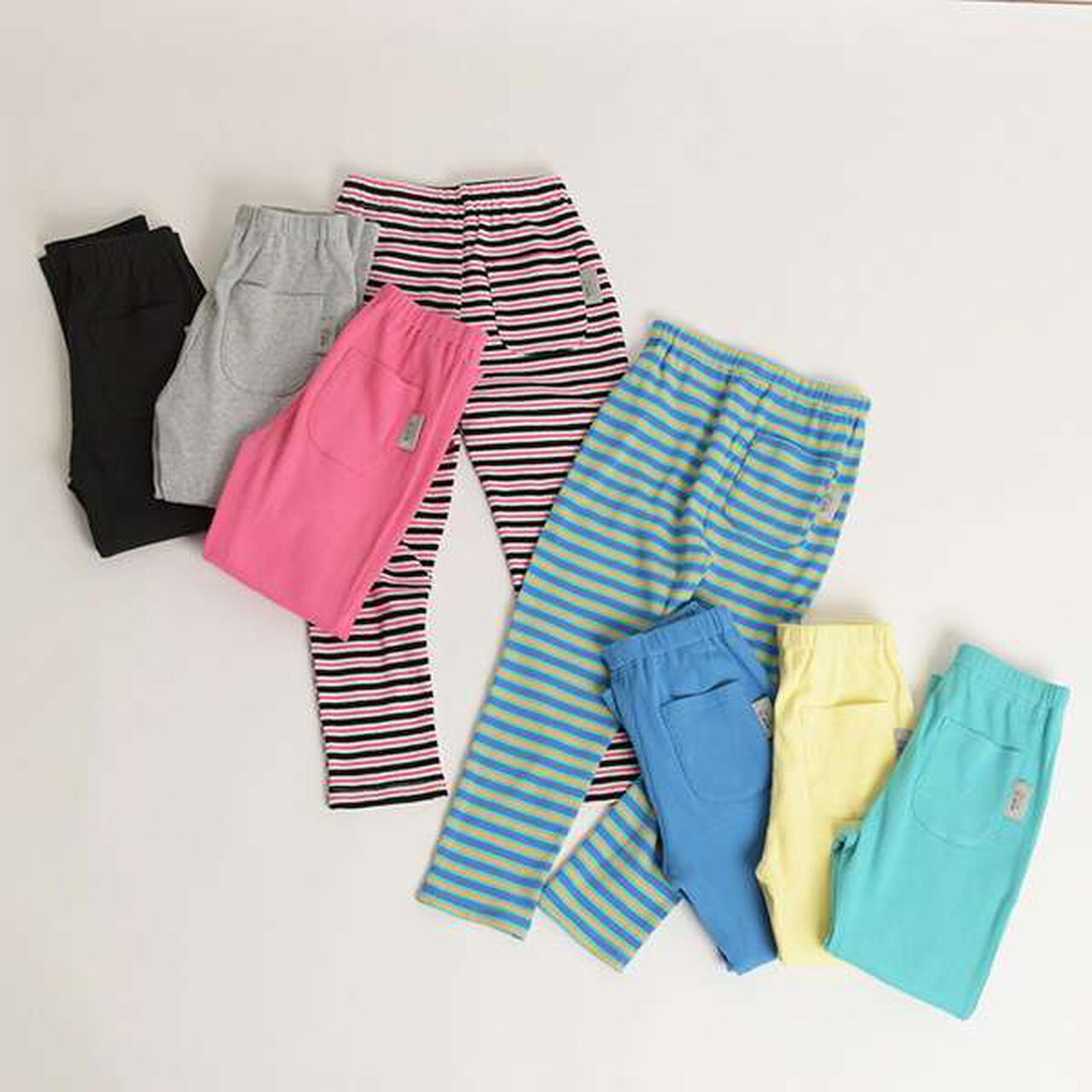 [Anti-Stain] Daily Ribbed Leggings,Top gray, large image number 2