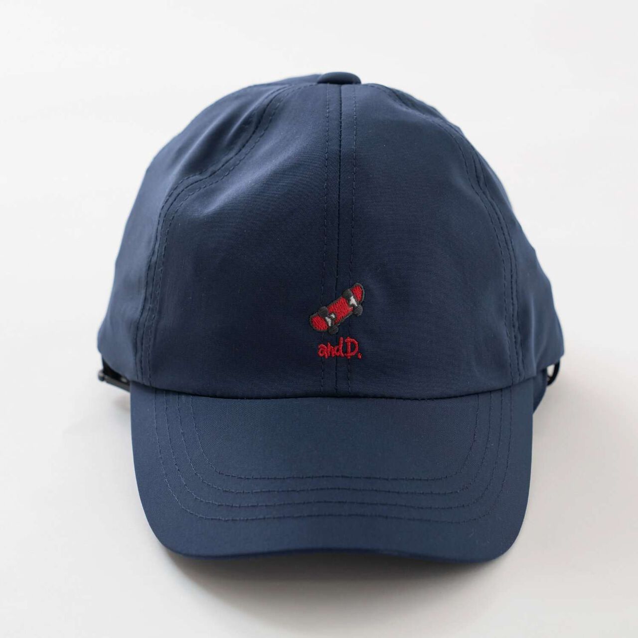 Embroidered Cap with Code,Navy, large image number 6