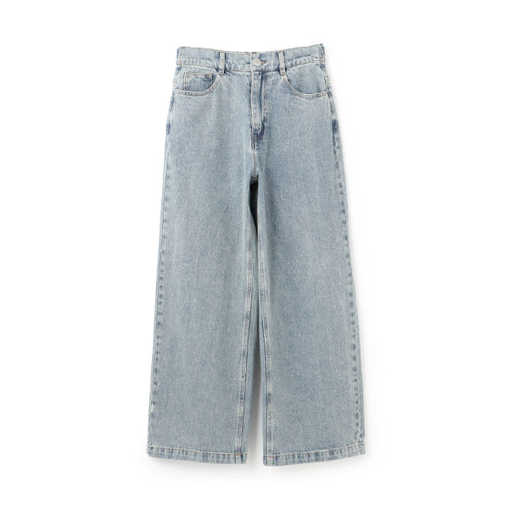 Sparkling Denim Pants,Gray, medium image number 9