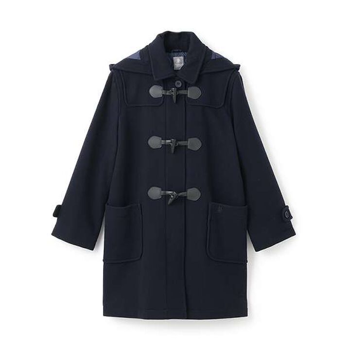 Long-Length Duffle Coat,Navy, medium image number 4