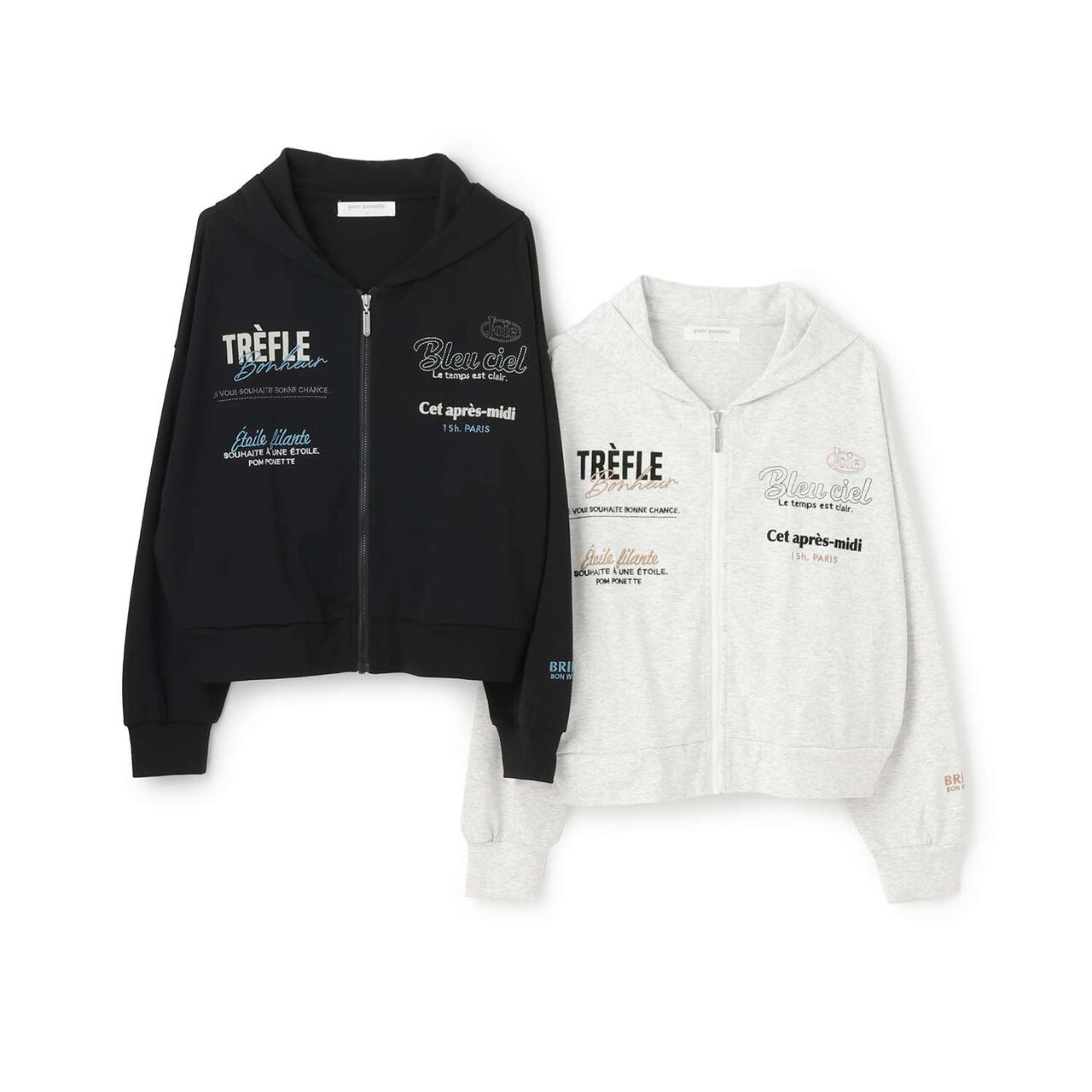 Smooth Logo Parka,Smoke white, large image number 9