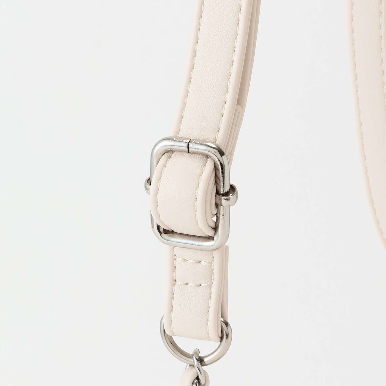 Glitter Ribbon Vanity Shoulder Bag,Ivory, large image number 4