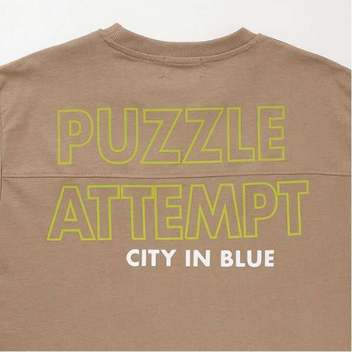 Back Reflective Print Short Sleeve T-Shirt,White, medium image number 5