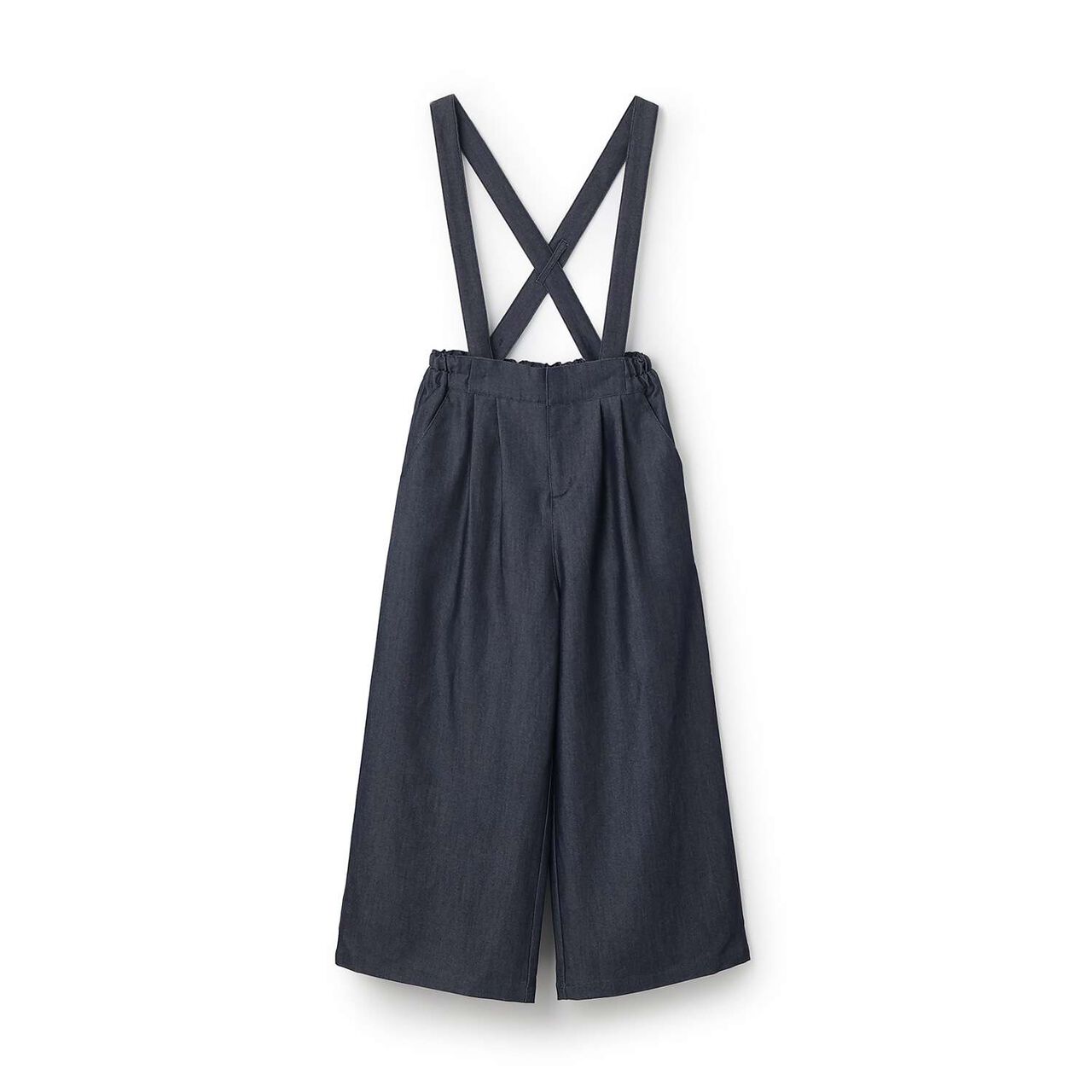 Suspender Wide Pants,Gray, large image number 11