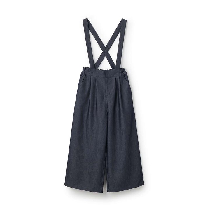 Suspender Wide Pants,Gray, medium image number 11