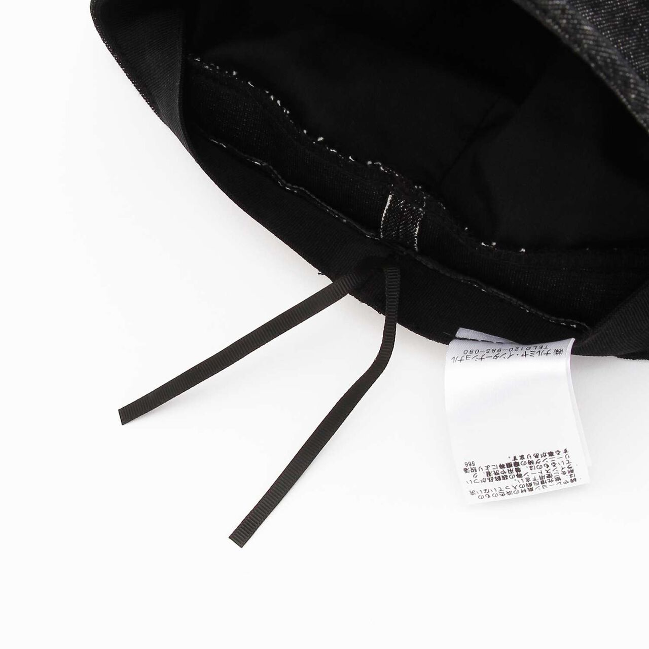 [UV Protection] Denim Casquette,Black, large image number 10