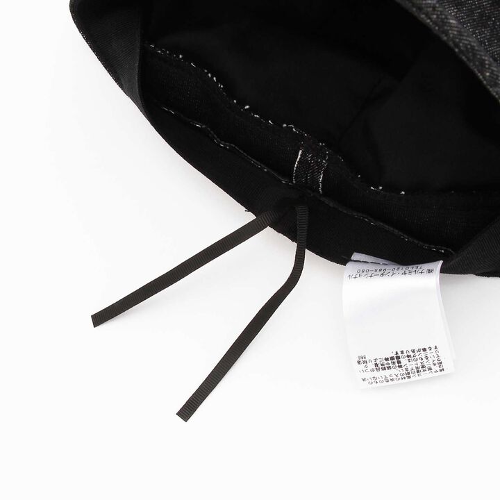 [UV Protection] Denim Casquette,Black, medium image number 10