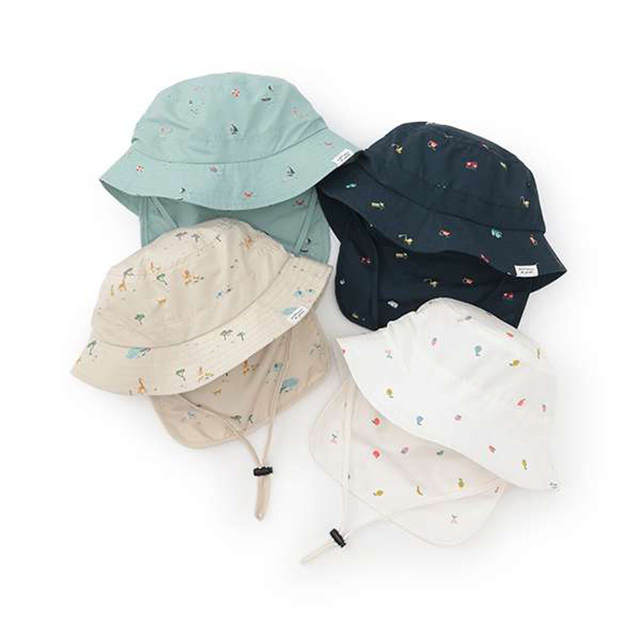 All-Over Pattern Safari Hat,Navy, large image number 21