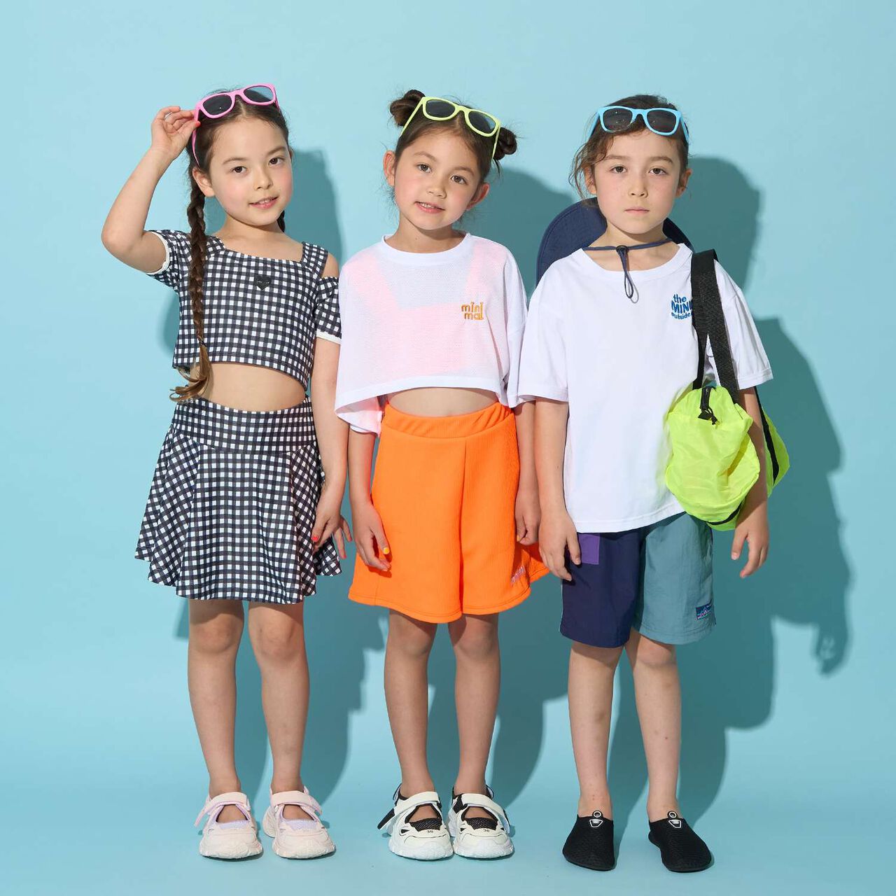 [UV Protection/SWIM] Off-Shoulder Top with Flare Skirt Pants,Black, large image number 27