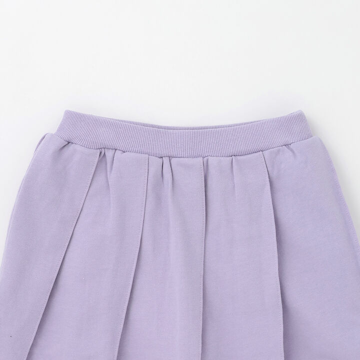 [100% Cotton] Half Zip Skirt-Shorts Outfit Set,Charcoal gray, medium image number 15