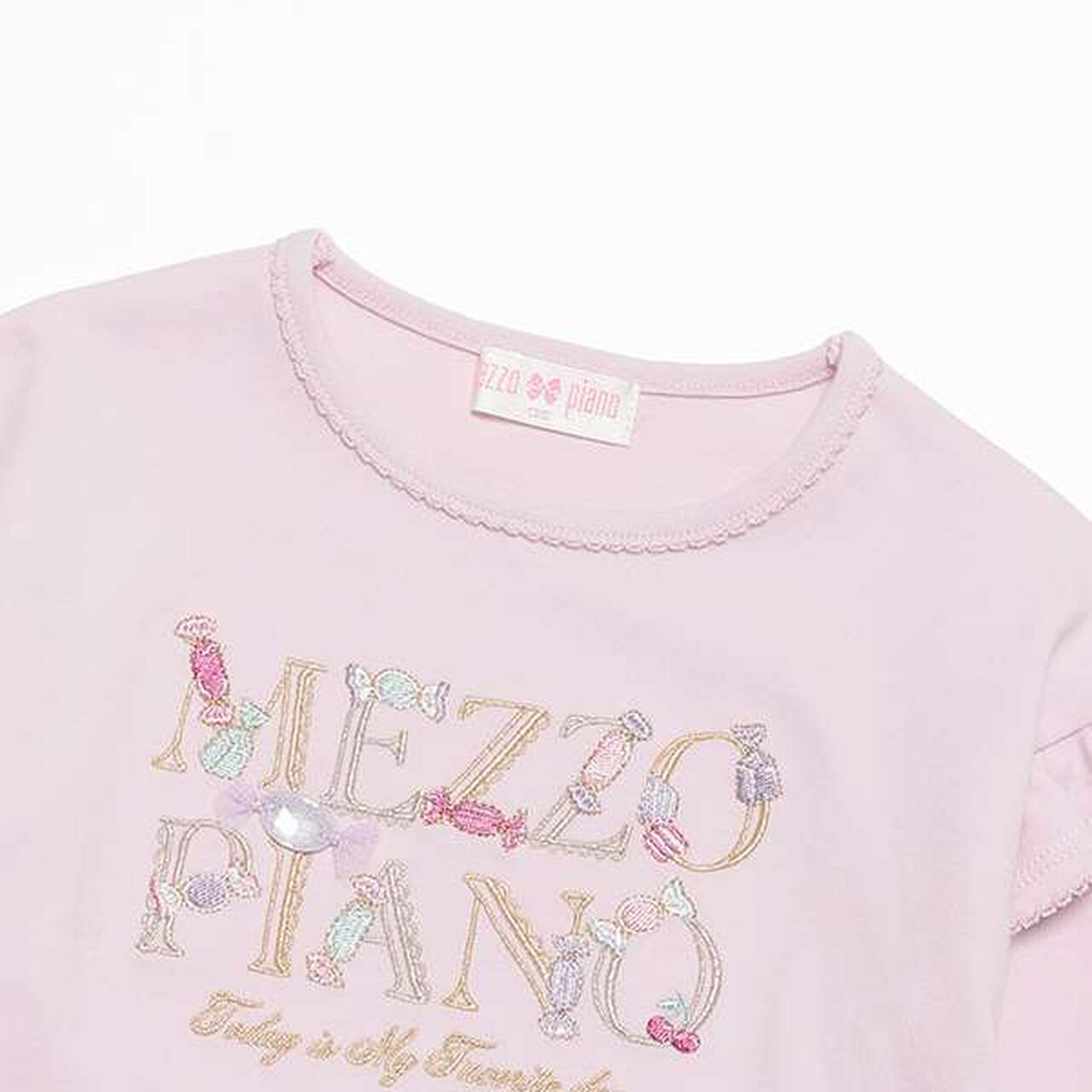 Heart Cutout Long Sleeve T-Shirt,Lavender, large image number 2